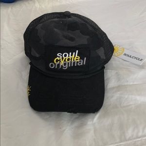 soulcycle cameo trucker hat
